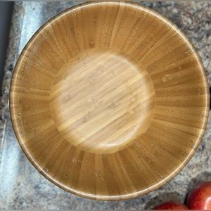 Pampered Chef Wooden Bowl (Retired)
